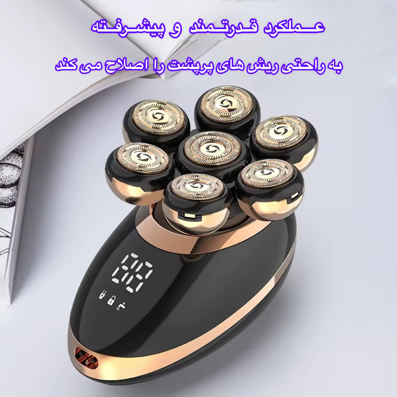 ماشین اصلاح موی سر و صورت شارژی مدل RQ6900S - Image 3