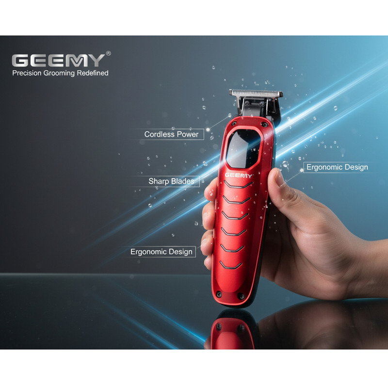 ماشین اصلاح موی سر و صورت شارژی جیمی مدل GM-8046 بسته 2 عددی - Image 3