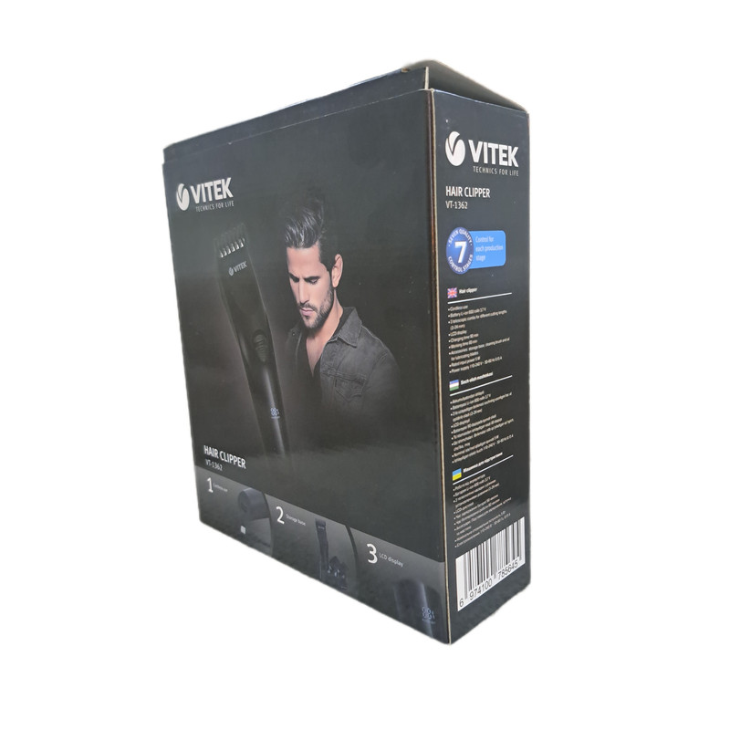 ماشین اصلاح موی صورت شارژی ویتک مدل VT-1362 - Image 4