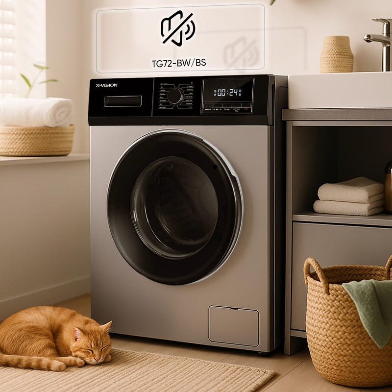 ماشین لباسشویی 7 اتوماتیک ایکس ویژن مدل TG72-BW/BS - Image 17