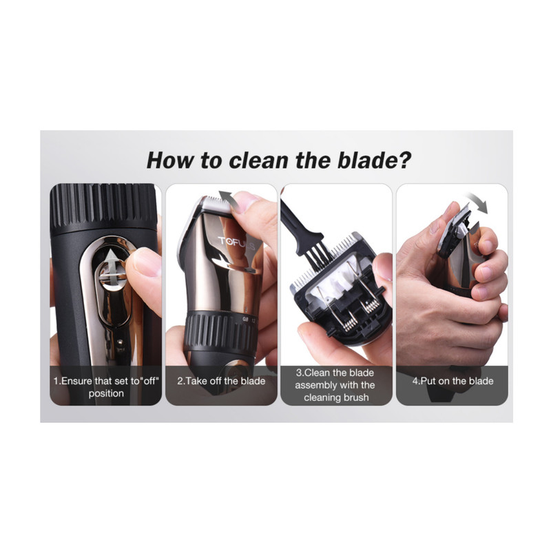 ست ماشین اصلاح موی صورت و بدن شارژی توفولز مدل G-9932 - Image 8