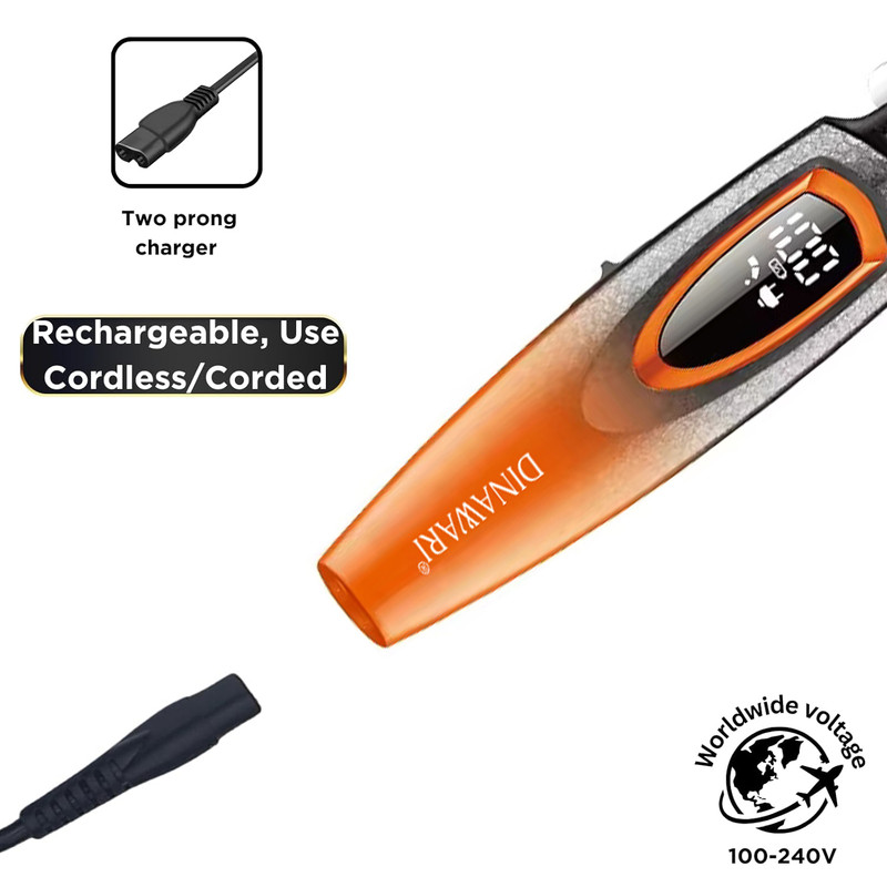 ماشین اصلاح موی سر و صورت شارژِی دیناواری مدل D-195 - Image 8