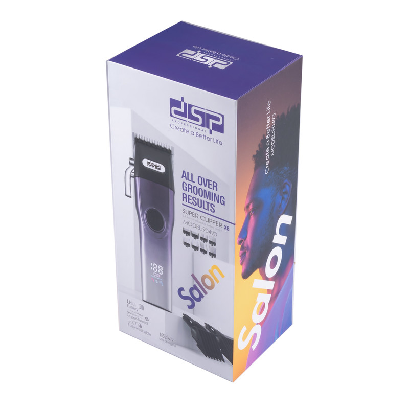 ماشین اصلاح موی سر صورت و بدن شارژی دی اس پی مدل 90493 - Image 11