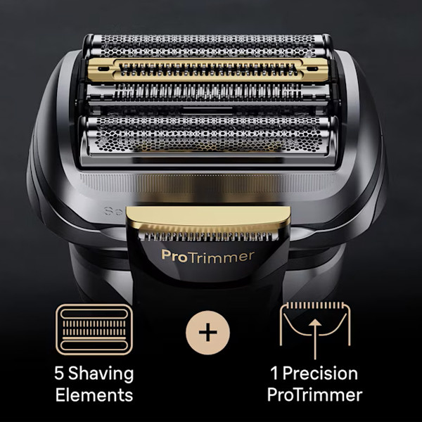 ماشین اصلاح موی صورت شارژی براون مدل 9519s - Image 8