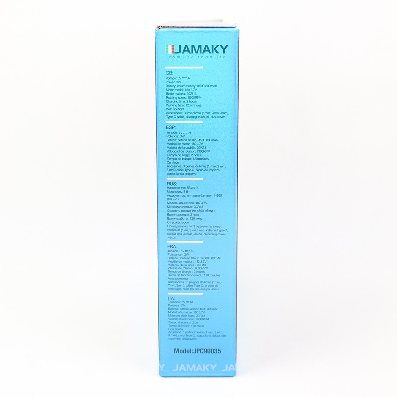 ماشین اصلاح موی سر و صورت شارژی جاماکی مدل JPC90035 - Image 7