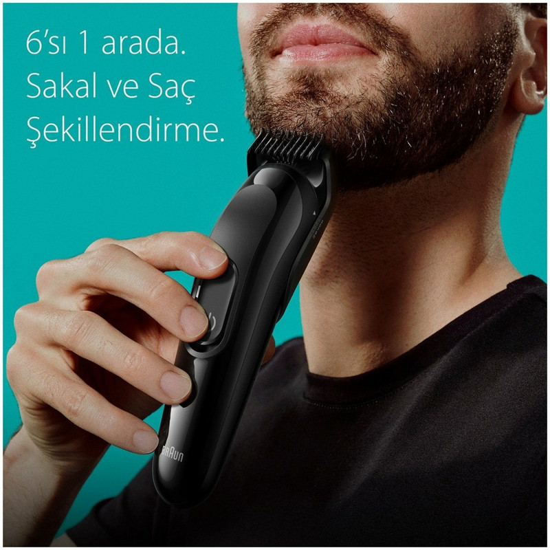 ماشین اصلاح موی سر و صورت براون مدل mgk3 - Image 4