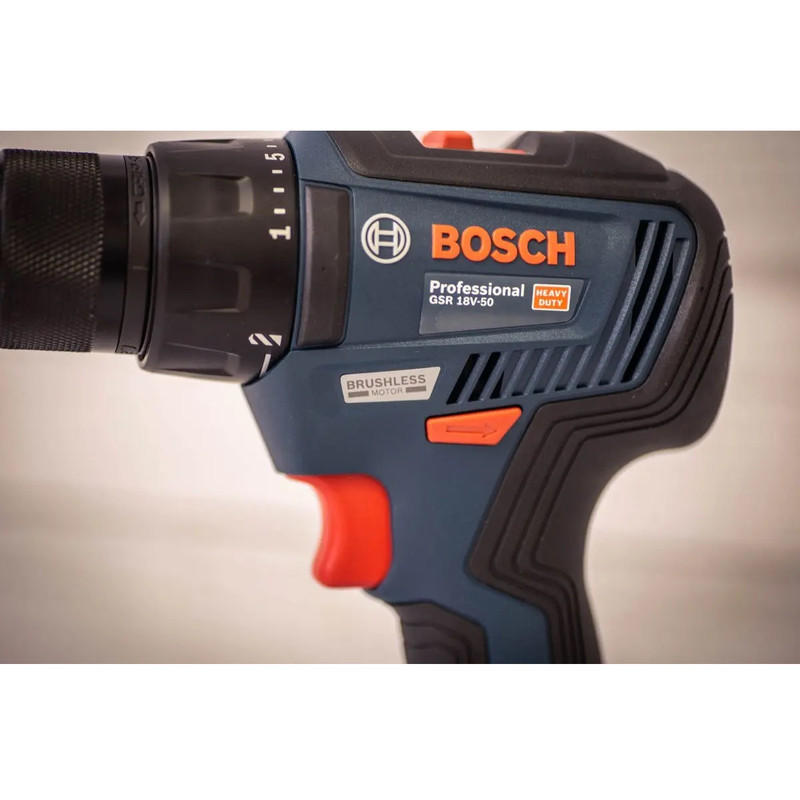 دریل پیچ گوشتی چکشی شارژی بوش مدل GSB 18V-50 Professional HEAVY DUTY - Image 4