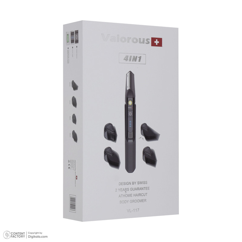 ست ماشین اصلاح موی صورت و بدن والوروس مدل VL-117 - Image 13
