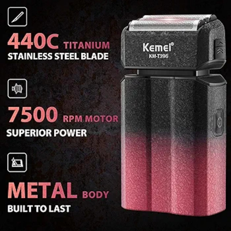 ماشین اصلاح موی صورت شارژی کیمی مدل KM-T396 - Image 5