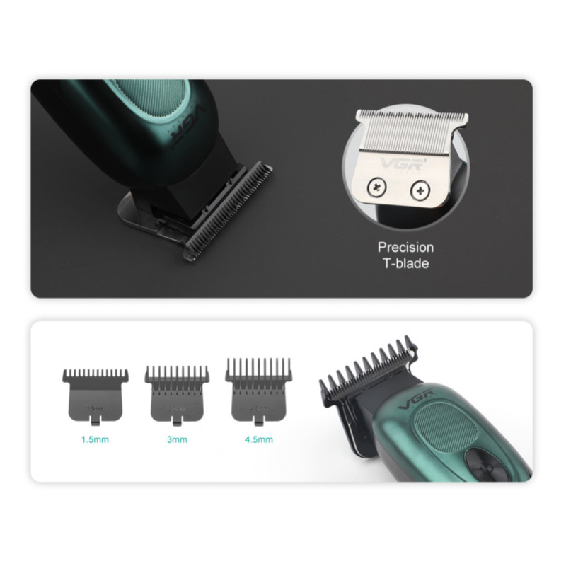 ماشین اصلاح موی سر و صورت وی جی ار مدل V-227 - Image 6