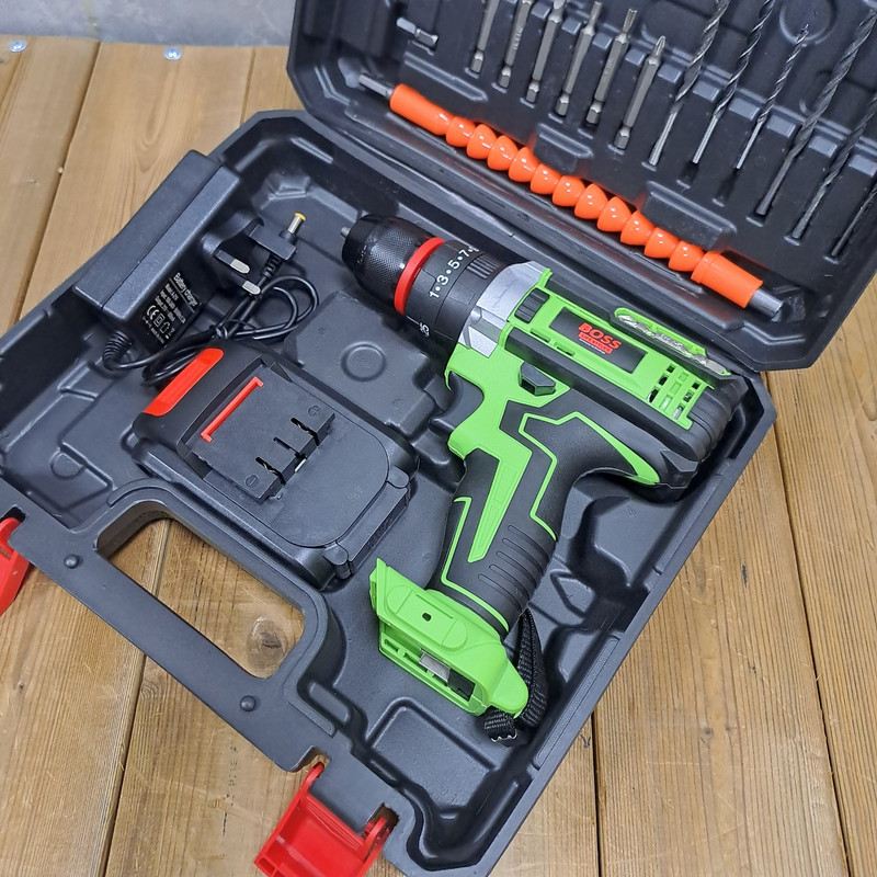 مجموعه 28 عددی دریل چکشی شارژی باس مدل 36VF MAX /LI _ ION کد 1 - Image 4