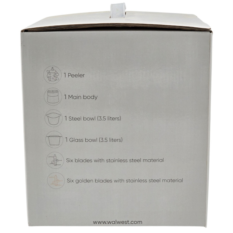 خردکن 3.5 لیتری وال وست مدل WW-1016 - Image 7