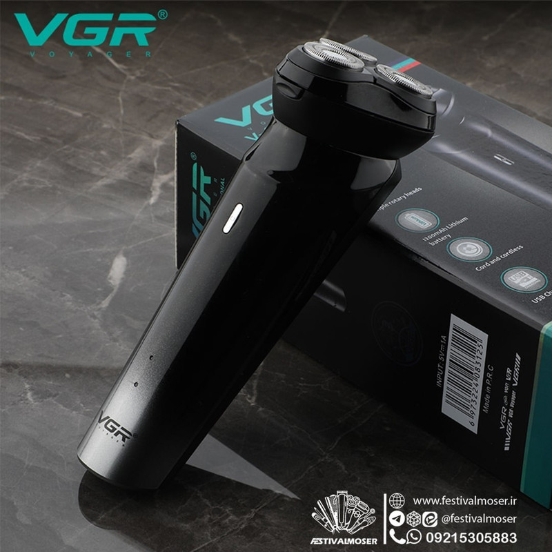 ماشین اصلاح موی صورت وی جی ار مدل VGR 312 - Image 4