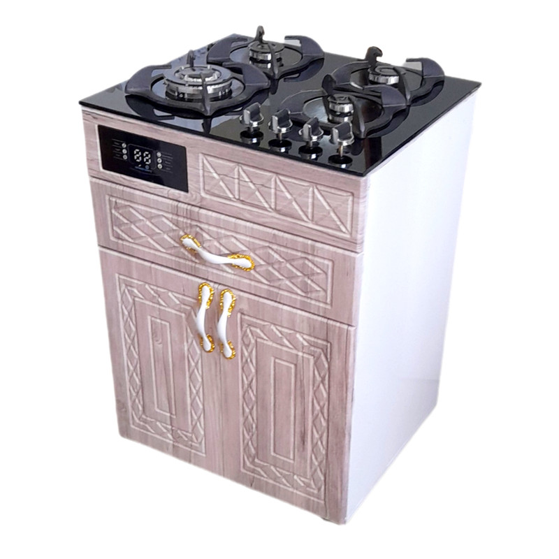 اجاق گاز 4 شعله هاکان چهار شعله دو درب HPADYSNY - Image 2