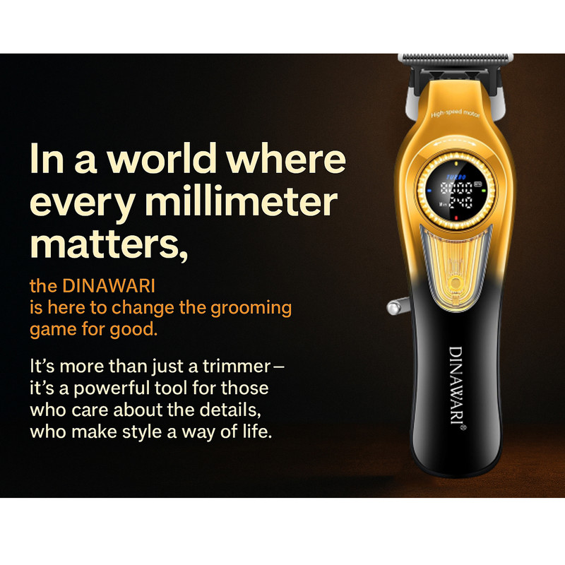 ماشین اصلاح موی سر و صورت شارژی دیناواری مدل D-167 - Image 10