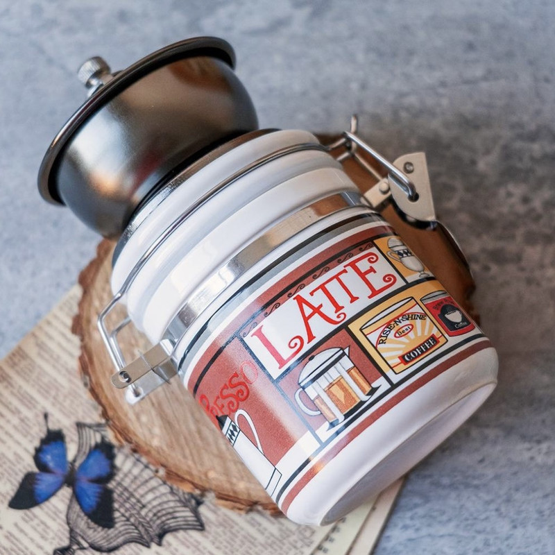 آسیاب دستی قهوه مدل سرامیکی کافی لته - Image 2