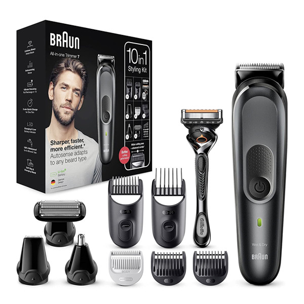 ماشین اصلاح موی سر و صورت شارژی براون مدل MGK7331 - Image 3