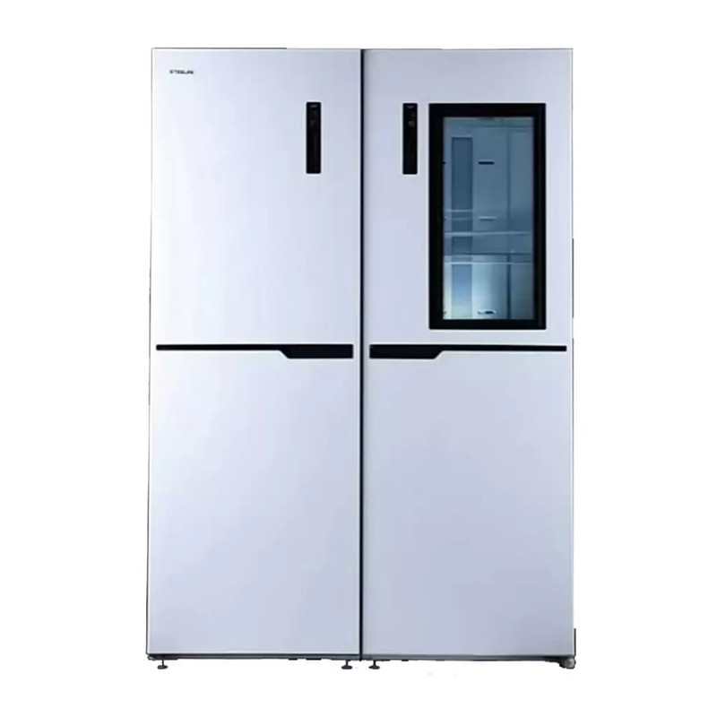 یخچال فریزر دوقلو 40 فوت استیلون مدل STORM PLUS، دارای اخطار باز ماندن درب و یخساز دستی، ارتفاع 200، پهنای 65 و عمق 65 سانتی متر، میزان مصرف انرژی C، دارای 8 طبقه در یخچال و 8 طبقه در فریزر - Image 5