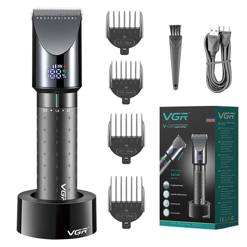 ماشین اصلاح موی سر و صورت وی جی ار مدل V-698 - Image 12