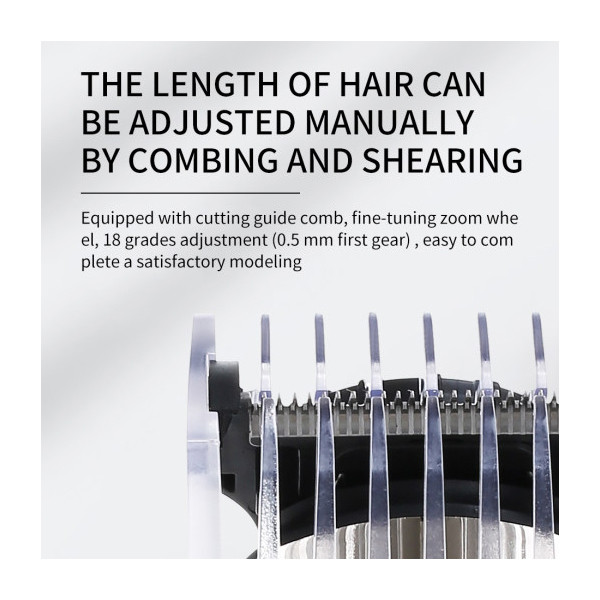 ماشین اصلاح موی صورت و بدن وی جی ار مدل V-072 - Image 13