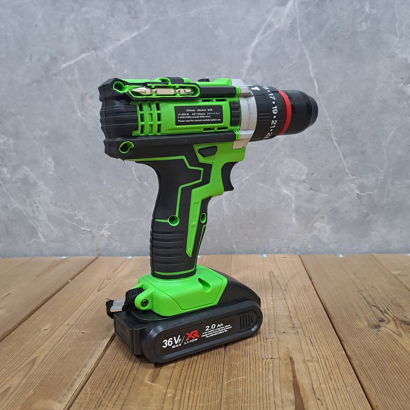 مجموعه 28 عددی دریل چکشی شارژی باس مدل 36VF MAX /LI _ ION کد 1 - Image 11