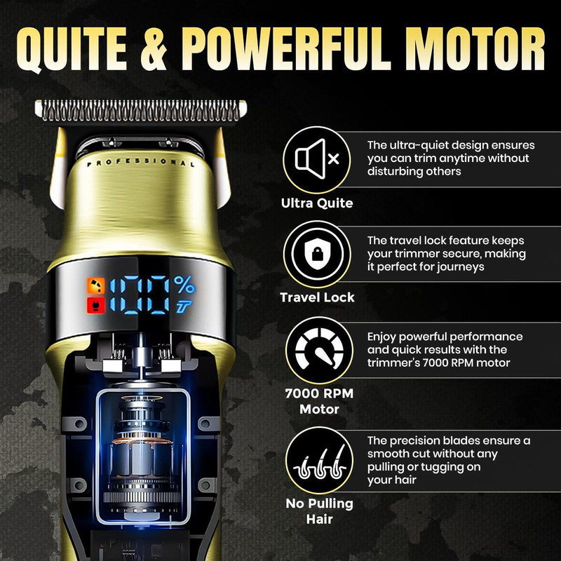 ماشین اصلاح موی سر و صورت وی جی ار مدل V-991 - Image 3