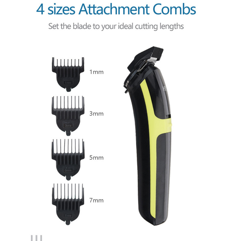 ست ماشین اصلاح موی صورت و بدن اچ تی سی مدل AT-1322 - Image 6