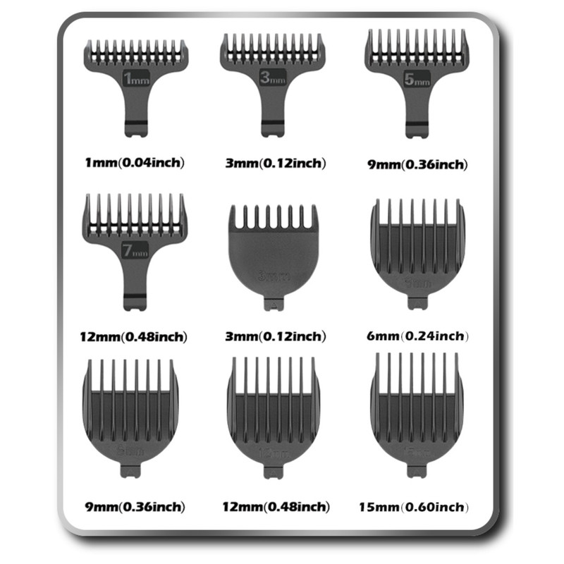 ست ماشین اصلاح موی صورت و بدن وی جی ار مدل V-106 - Image 6