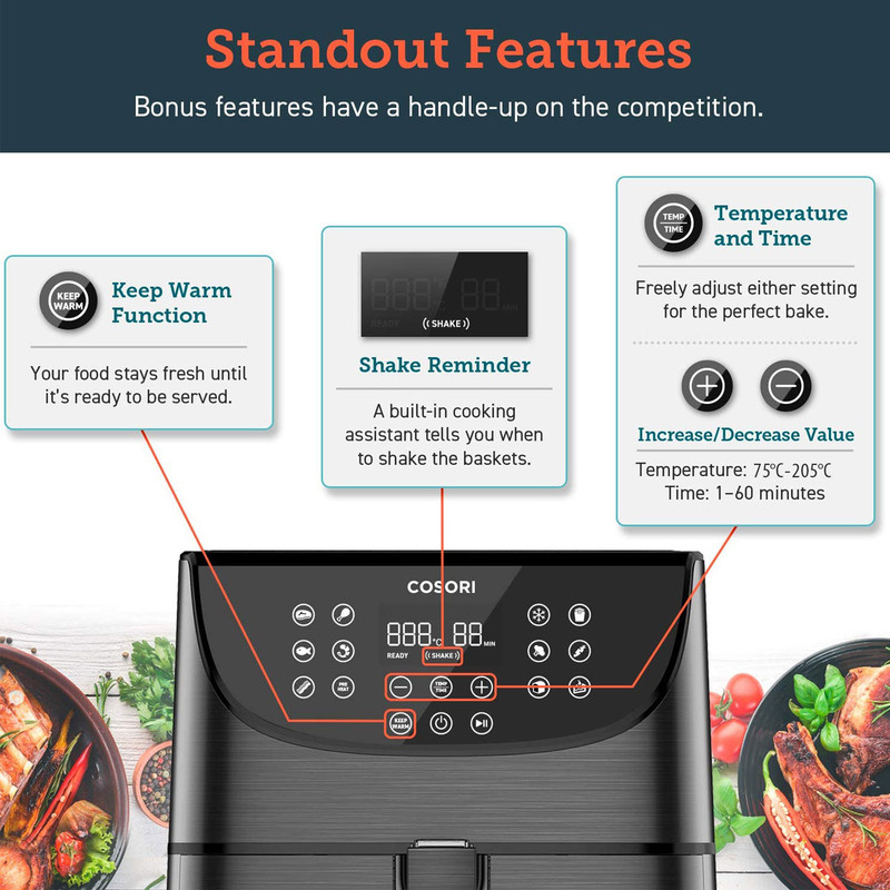 سرخ کن بدون روغن کوزوری مدل CP158-AF - Image 9