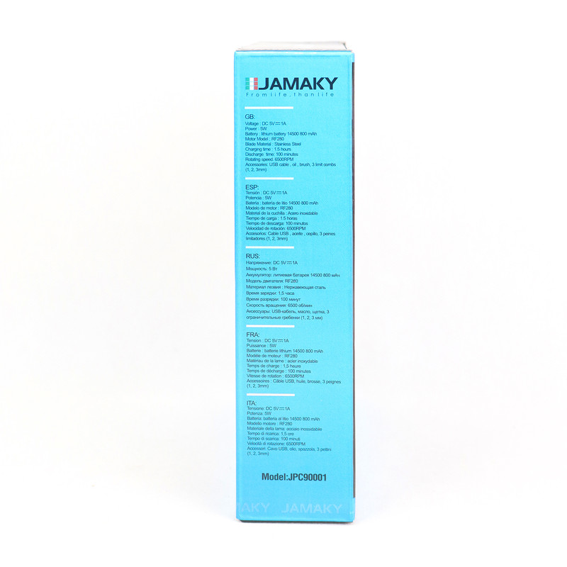 ماشین اصلاح موی سر و صورت شارژی جاماکی مدل JPC90001 - Image 9