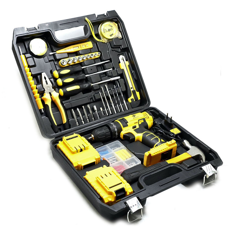 مجموعه 96 عددی دریل پیچ گوشتی شارژی چکشی بوزیل مدل 24V - Image 6