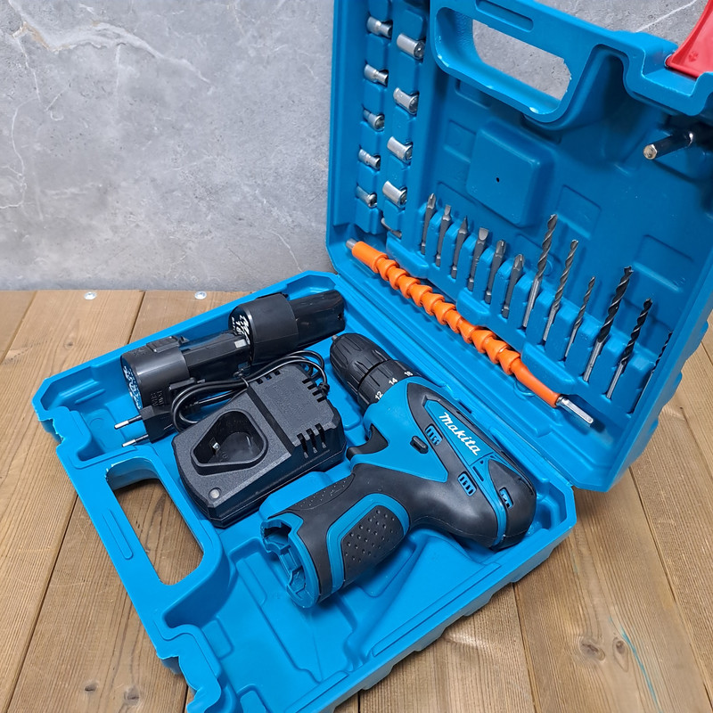 مجموعه 28 عددی دریل پیچ گوشتی شارژی صنعتی ماکیتا مدل MAX کد 02 - Image 5