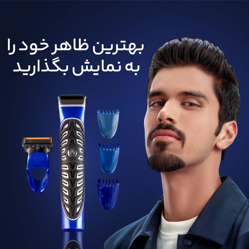 ماشین اصلاح موی صورت ژیلت مدل Proglide Styler به همراه خود تراش - Image 6