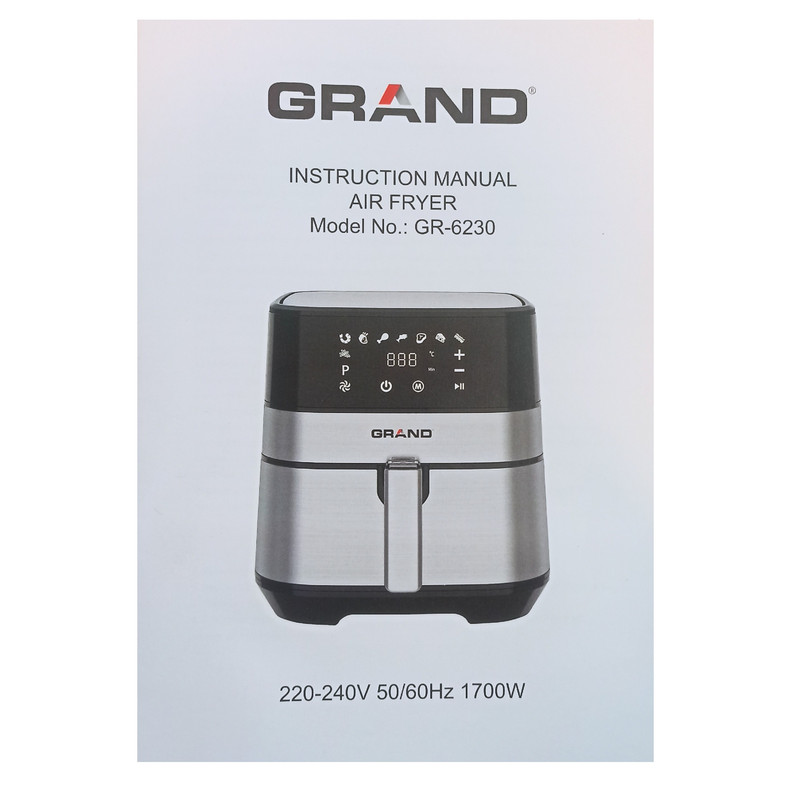 سرخ کن بدون روغن گرند مدل GR-6230 - Image 7