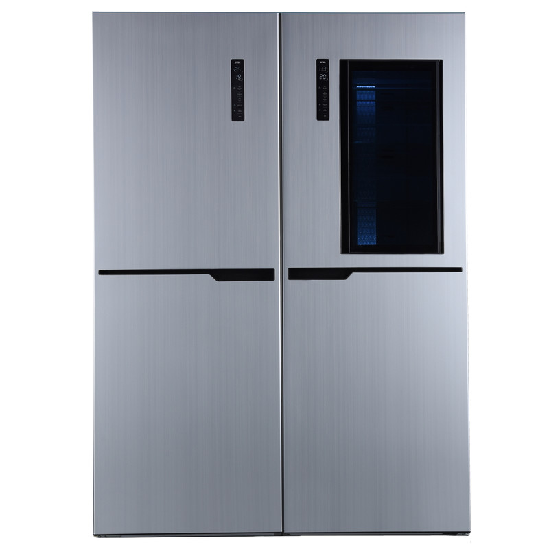 یخچال فریزر دوقلو 40 فوت استیلون مدل STORM PLUS، دارای اخطار باز ماندن درب و یخساز دستی، ارتفاع 200، پهنای 65 و عمق 65 سانتی متر، میزان مصرف انرژی C، دارای 8 طبقه در یخچال و 8 طبقه در فریزر - Image 2