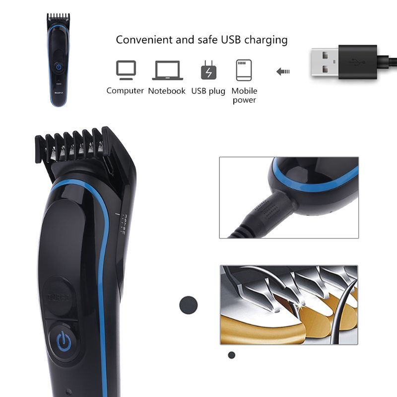 ست ماشین اصلاح موی صورت و بدن بیاوی مدل BAY-690 - Image 5