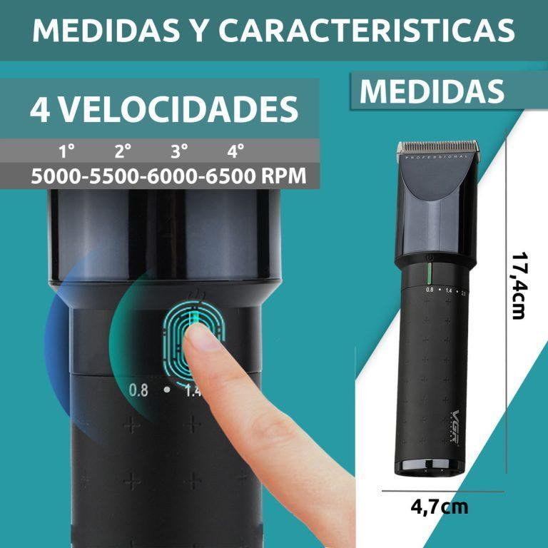 ماشین اصلاح موی سر و صورت وی جی ار مدل V-698 - Image 5