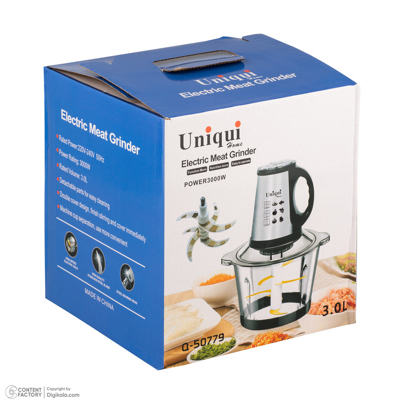خردکن 3 لیتری یونیک آی مدل Q-50779 - Image 11
