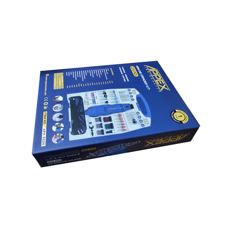 فرز مینیاتوری اپکس مدلSMT-APPEX-MINI DIE GRINDER KIT-226PCS-APX3226 مجموعه 226 عددی - Image 8