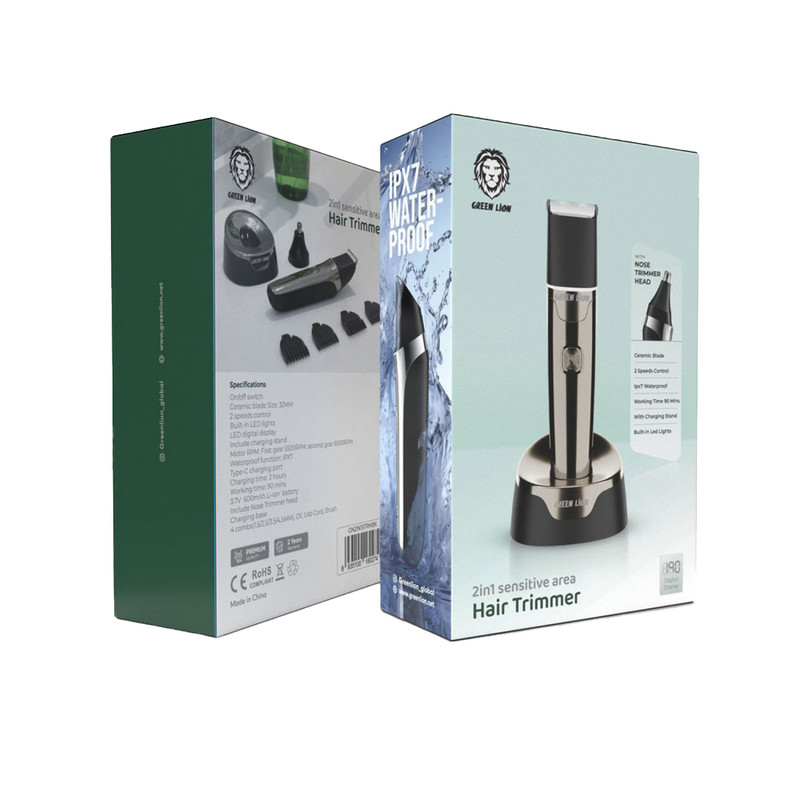 ماشین اصلاح موی صورت گرین لاین مدل 2in1 Sensitive Area Hair Trimmer - Image 4