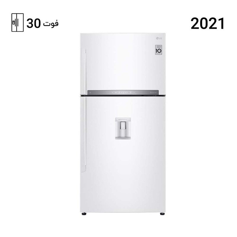 یخچال فریزر طرح فریزر بالا 30 فوت ال جی مدل GR-F882HBHU - Image 2