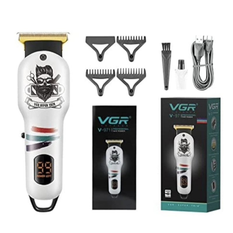 ماشین اصلاح موی سر و صورت وی جی ار مدل V-971 - Image 7