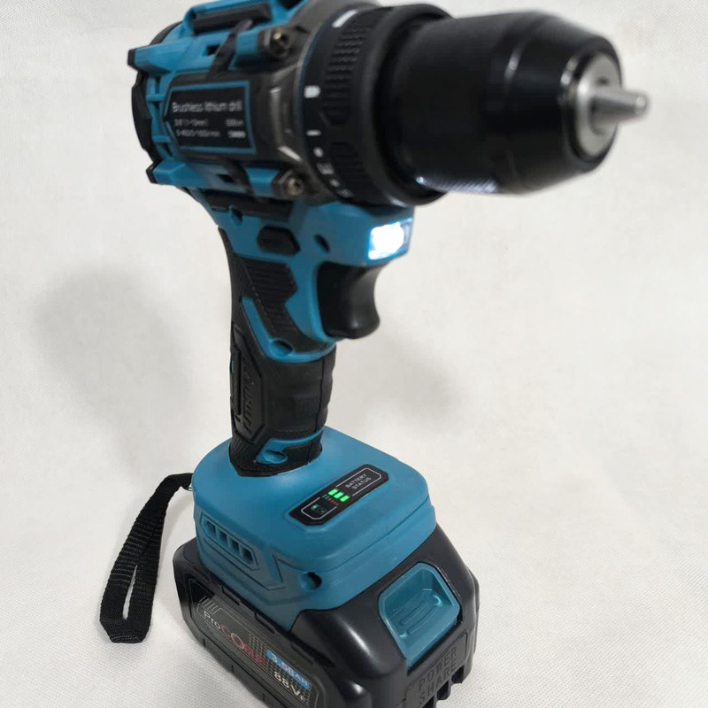 مجموعه 30 عددی دریل شارژی باس مدل 88V-Dual Battery-brushless - Image 10