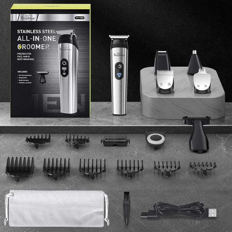 ماشین اصلاح موی سر و صورت برایتاپ مدل YH-7282 - Image 4