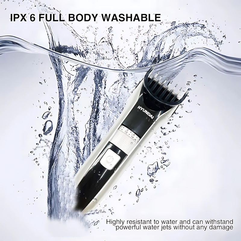 ماشین اصلاح موی سر و صورت شارژی هیوندای مدل PHT-048 - Image 4