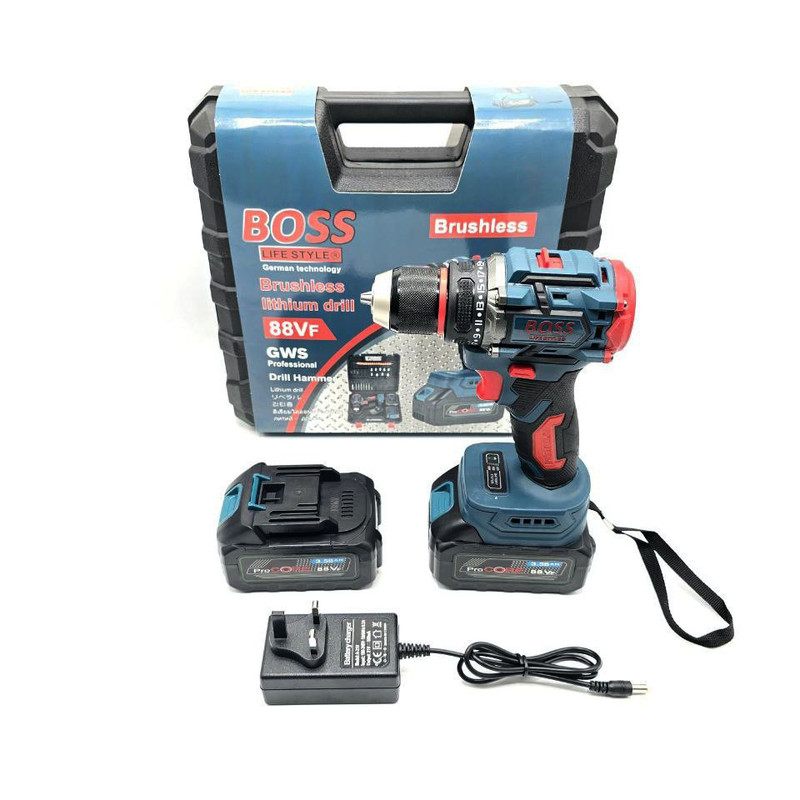 مجموعه 26 عددی دریل باس مدل براشلس BS-88V - کد 01B - Image 2