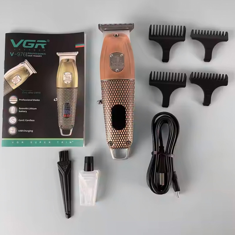 ماشین اصلاح موی سر و صورت وی جی ار مدل 976 - Image 10