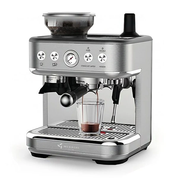 اسپرسوساز مباشی مدل 2053 نیمه صنعتی بدنه استیل