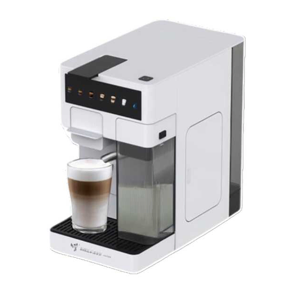 اسپرسو ساز مباشی رنگ سفید مدل 402 با قابلیت تولید کف