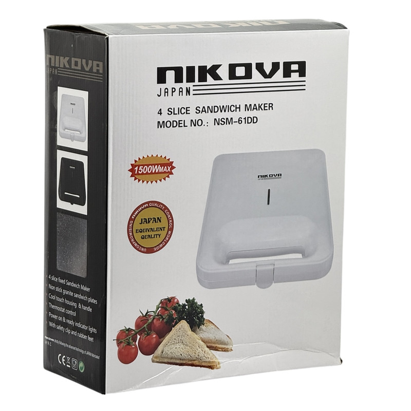 ساندویچساز چهار خانه نیکووا مدل NSM-61DD - Image 10